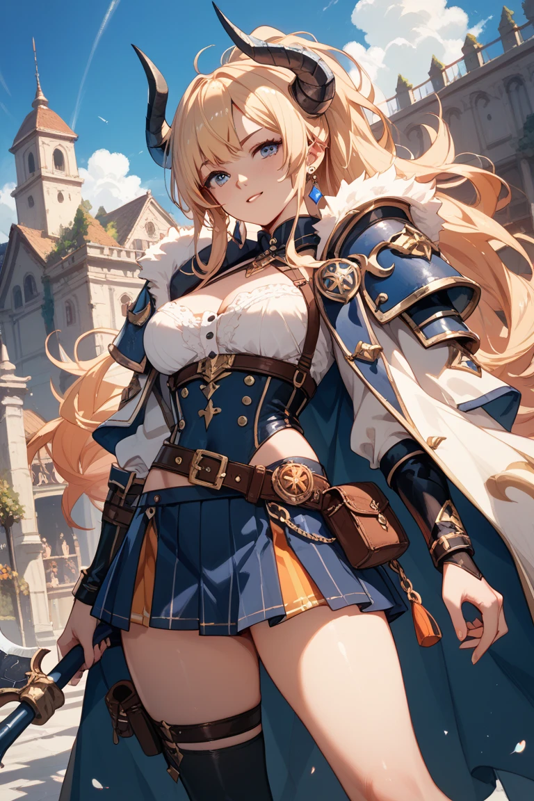 (((SFW、sound、Highest quality、first-clasasterpiece、Normal body、8K、Detailed face、Ultra-precision、Normal hand、Normal finger、5Finger、Highest)))、beautiful girl、Golden blonde;1.4、slender、low length、thin feet、Alisha、Princess、Valkyrie Profile、Fleeting、blush、Dungeons、Steep slope、Slippery slope、Steep slope、seiza、Legs wide、slide、Skirt flipped up、Pure white pants、I can see your pants