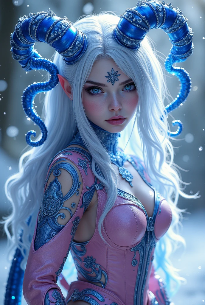 (Portrait of a beautiful yet frightening female creature:1.4), ((There is a female genital-like organ in the middle of the forehead:1.8)), (realistic face:1.2), Super realistic transparent skin, she is very sleepy, (Number of award-winning masterpieces, incredibly detailed, Texture and maximum detail), midnight aura, unreal engine 5, super sharp focus, midnight aura, unreal engine 5, super sharp focus, (art by Amano Yoshitaka:1.5), germ of art, Reusch, intricate artwork, ultra realistic realism, High resolution, High freshness, draw faithfully, official art, unity 8k wallpaper, highly detailed artistic photography, dream-like, fantasy creation, dream snail, (biopunk nautilus:1.3),thrilling color scheme, amazing mutation, She has a beautiful body with a golden ratio, goddess of the deep sea, fractal, Geometric pattern, An impossible number of transparent white tentacles with luminescent organs:1.4), Subtle emerald green accents, (smile seductively:1.3),(she has the most beautiful face in the history of the universe:1.5), (She looks down at the viewer with glowing blue eyes without pupils:1.3), an evil gaze that seduces, cinematic lighting, (no makeup:1.3), (From the gap between your cute lips, Long canine teeth peeking out like a vampire:1.5), in the palace hall, A sweet sigh leaks from her beautiful lips with an ecstatic expression on her face., Numerous hair-like translucent tentacles grow on its head.. cheerful smile