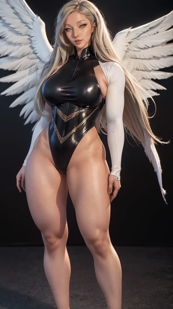 ((masterpiece)),(((best quality))),((character design sheet)), illustration,1woman, environment Scene change, muscular, white skin, white legs, thick legs, white devil horns, scribbles and marks, fire, ((detailed face:1.1)), rough sketches, pose too, blonde and white color palette, 8k,16k, (simple background, light background: 1.3)