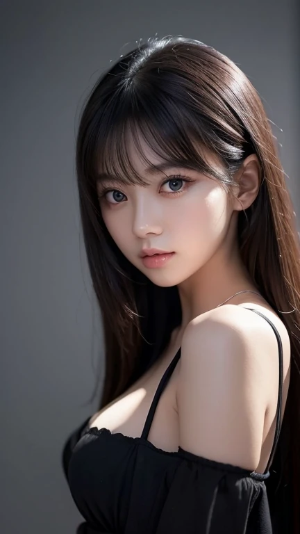 a Chinese Russian mixed girl, 28 years old, waist up shot, upper knees pose , detailed eyes, detailed facial features, (fashion hairstyle: 1.1) dynamic pose, simple background, double eyelids, (original photo: 1.2), ((realistic: 1.4)) best quality, masterpiece, illustration, extremely delicate beauty, extremely detailed, 8k wallpaper, amazing, fine details, masterpiece, best quality, official art, extremely detailed CG Unity 8k wallpaper, , super detailed, high resolution, extremely detailed, beautiful meticulous girl, extremely detailed eyes and face, beautiful detailed eyes, movie lighting,
