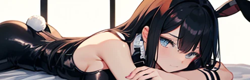 1girll, (Ulzzang-6500:0.7), Kpop idol, tmasterpiece, Best quality, Negative space, (with light glowing:1.2), ((Anime style:1.4)), ((Medium Shot Shot)),Showy,cropped shoulders，（Side Chest：1.45），Purple colored hair，long whitr hair，idol clothes,Need，（hair adornments：1.35），jewely，Purple eye，Star eyes,huge tit,Lantern light, depth of fields, A detailed face, Face focus,  ribbon_Trim,, (looking at viewert:1.25), Non-traditional witches, shiny skins,  Thick lips,GameCG，naked leg,（Bare-chest：1.25），Naka-chan，Slept soundly on his side, ssmile,