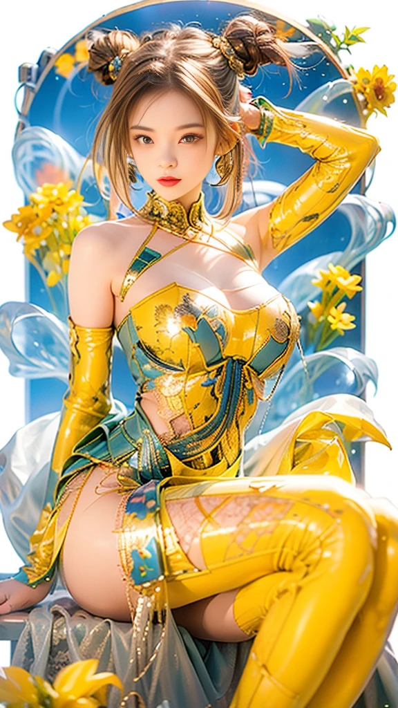 1，(((bishoujo，Off-shoulder，Shoulder straps slipping off，cleavage cutout，Shocked，Asymmetry，irregular，open cloths，Shy，(bitch_virgin:1.5)，Exposed breasts，Pure and sexly，(Super skinny:1.5)，(See-through clothing:1.8)，sexly的表情，Conical chest，Broken clothes，torn)))，glamor，dynamic pose，Shuriken，curvy ，High target_solve, clearly_image, Detailed background，best quality, number, Very detailed, Finely, high resolution, 8k画质， Perfect dynamic composition, long hair, Charming pose，(sexly:1.0)，Shy，masterpiece, best quality, high resolution, 8k, HDR, raytracing, detailed shadows, beautiful girl, (hyperdetailed:1.15)，maebari/pasties，1