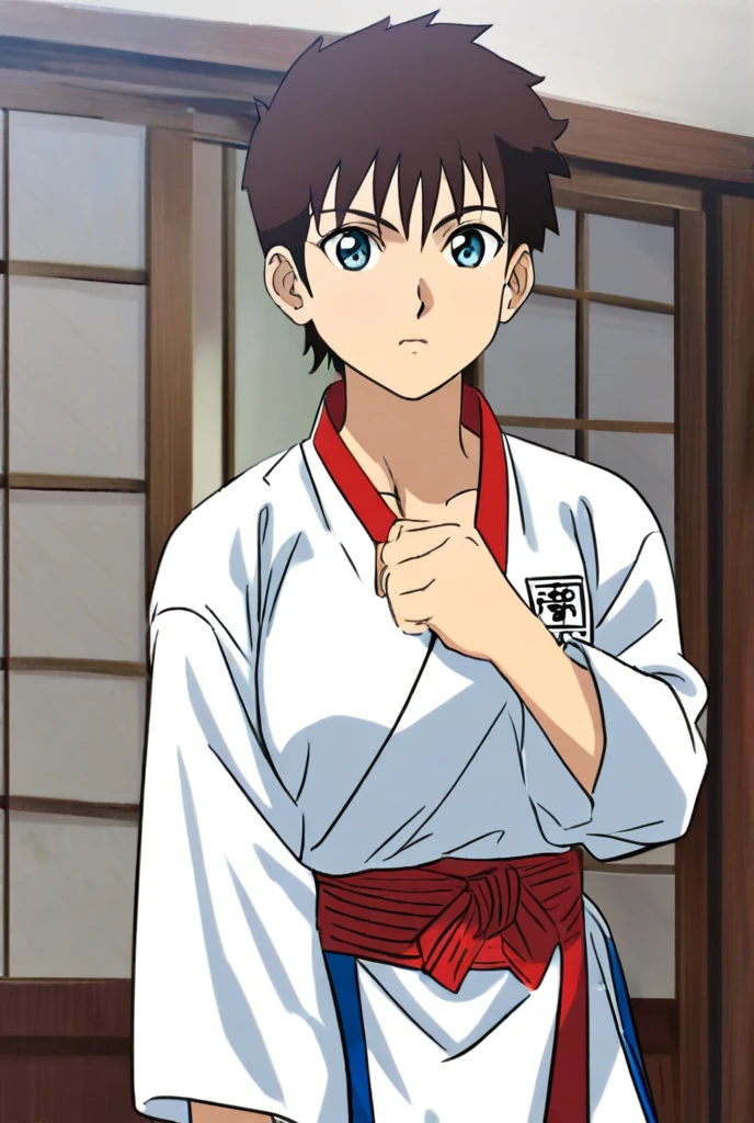 I want an anime character that practices martial arts BJJ