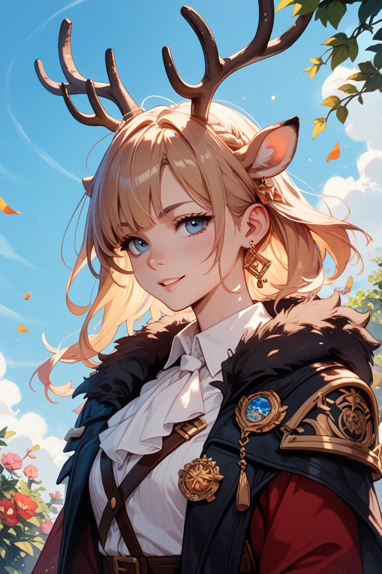 best quality, masterpiece, 1girl,  <lora:Bianca_-_GT-000006:0.9>, bbianca, black dress, white gloves, white pants,, demon wings, thighhighs, hair ornament, upper body, sunset grassland background