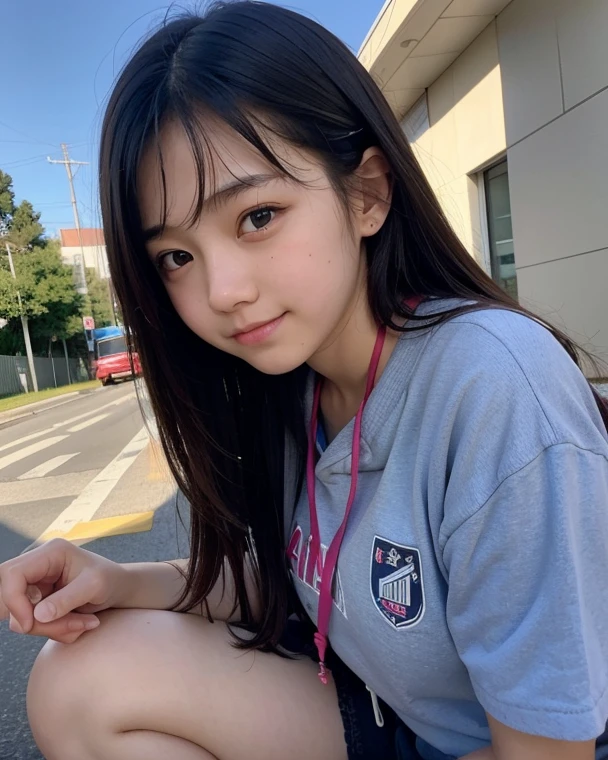 13 years old。smile、Beautiful eyes、Beautiful colored clothes、Skateboarding、Sparkling、Shine、Charm、