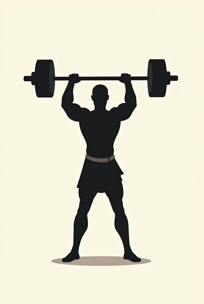 Drawing of a man with a sledgehammer and a volleyball in his hand