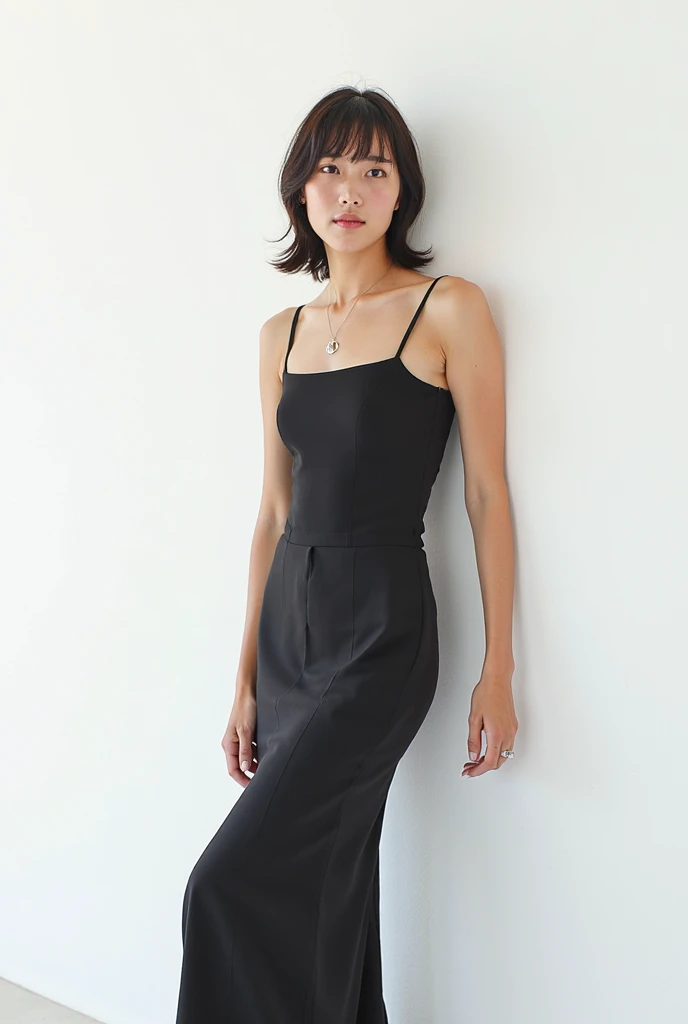 (masterpiece, best quality:1.2), 1 Mature Woman, solo、40Age、Sexy look、Obscene laughter、The bust is large、mini skirt、Tank top、