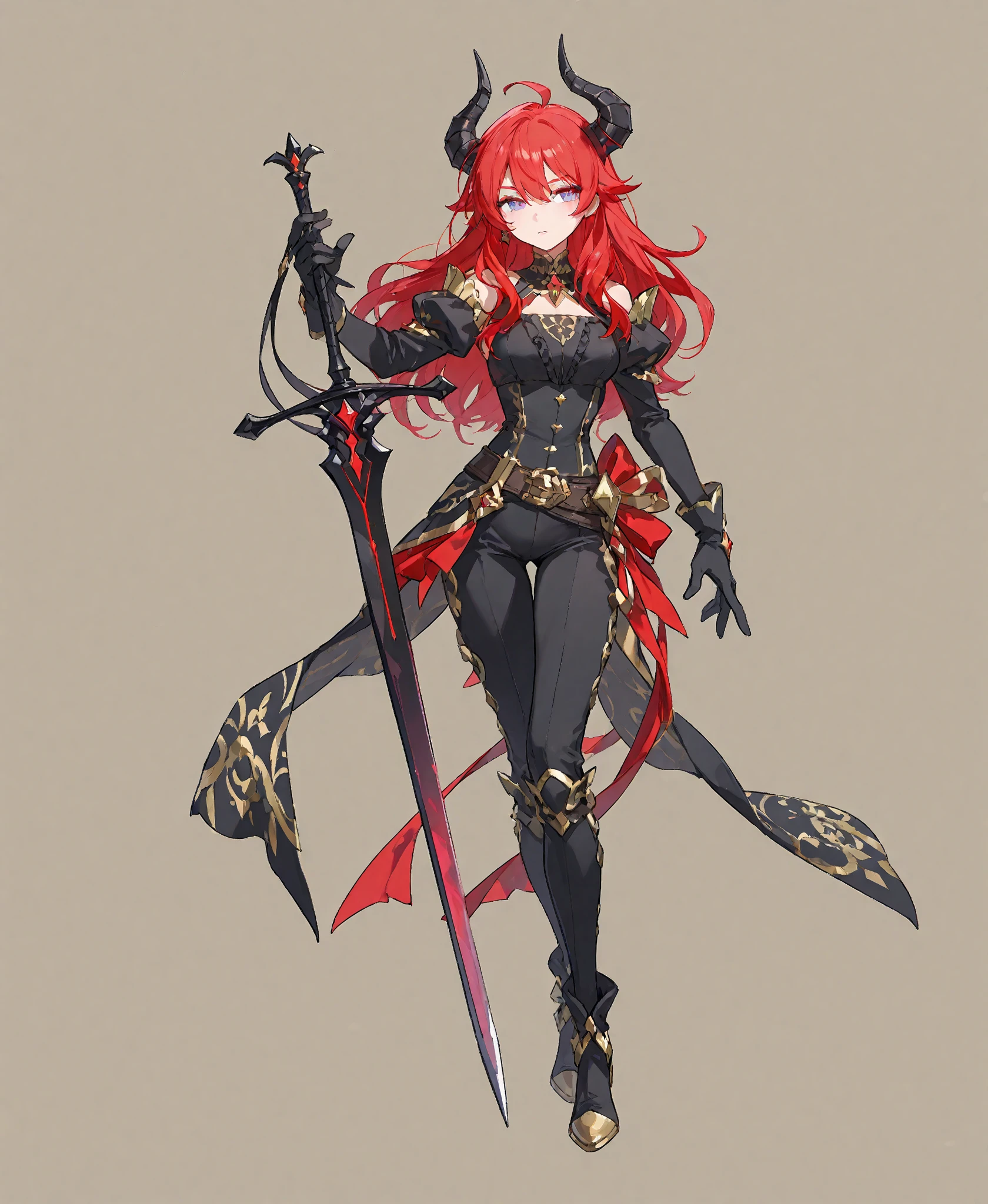 <lora:FFTJobs XL:1.25> sexy female demon, full body, game art style, (masterpiece), best quality, highres, 4k, 8k, Detailed Illustration, intricate detail, cinematic lighting, amazing quality, 1girl, fit female, amazing shading, soft lighting, facing camera, perfect eyes