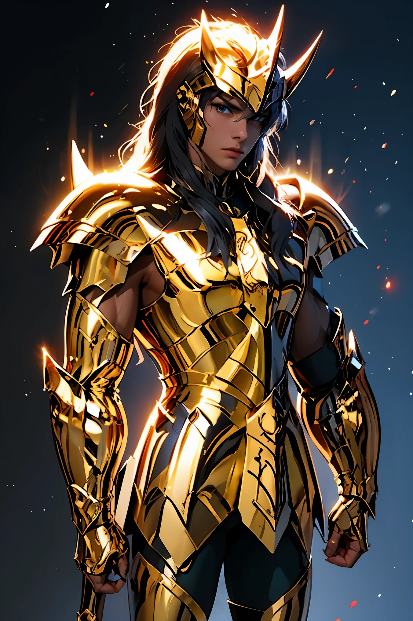 Gold、Gold Armor、 Shining Armor、Golden Knight