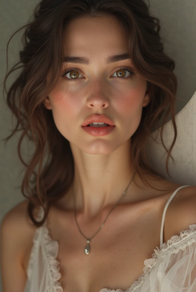 (best quality,4k,8k,highres,masterpiece:1.2),ultra-detailed,(realistic,photorealistic,photo-realistic:1.37),bedroom,beautiful detailed eyes,beautiful detailed lips,extremely detailed eyes and face,long eyelashes,white young beautiful woman,attractive super detail nice lingerie,garter,sitting,classic leather armchair,soft lighting,vivid colors