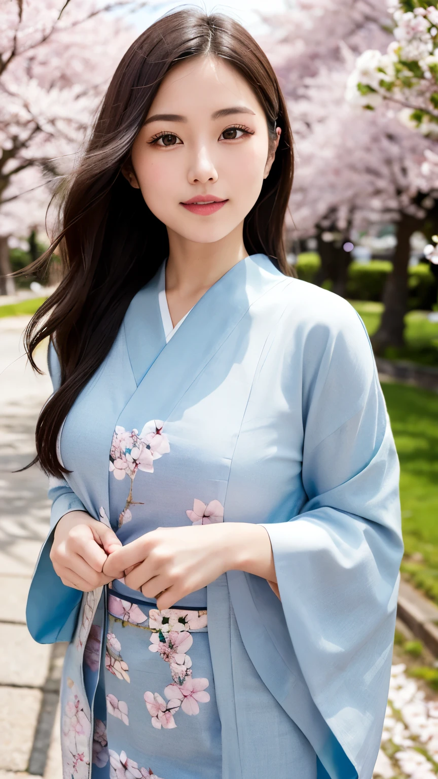 最high quality、high quality、Best image quality、8k、最High resolution、High resolution、最high quality、masterpiece、RAW Photos、whole body photos、Detailed and realistic human body、Detailed and realistic skin、Realistic face in every detail、Detailed and realistic eyes、Detailed and realistic lips、Detailed and realistic teeth、Detailed and realistic ears、Detailed and realistic hair、Realistic reproduction of every detail、Realistic fingers in every detail、(Perfect and beautiful hands、thumb１reference４)、Realistic feet down to the last detail、((Beautiful Japanese Girl))、(Japanese Model)、((18 year old beautiful girl))、(Brown Hair)、(Straight hair)、((whole body))、(Slim and perfect figure)、(whole body glossy skin、Fair skin)、Soft natural light、China dress、kimono、Ninja costumes、Japanese tradition、Japanese garden、((Colorful see-through(Floral kimono))、((Natural poses in the garden to make your thighs look beautiful))