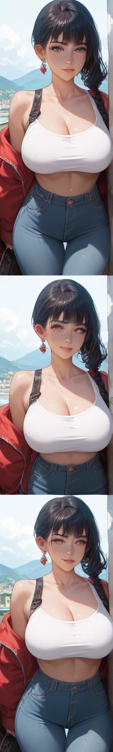 highest quality、High resolution、Detailed Background、(Beautiful face in every detail:1.4)、Anatomically correct、(Detailed facial expressions)、(Detailed eyes:1.2)、Teenage beauty、(Highly detailed face:1.4)、cute hair color、Braided Ponytail、Bobcut、Braided long hair、Wavy Hairstyle、cute hairstyle、well-groomed eyebrows、Cute gestures、Summer Mountain seen from Fuji Mountain々、Sunrise Spot、Before dawn、

(Two beautiful girls smiling broadly at the summit with the sunrise in the background:1.5)、

Before dawn the sky begins to change from deep navy blue to orange.、From the top of Mt. Fuji, you can see the sea of clouds and the Fuji Five Lakes in the distance.、The sun began to rise in the eastern sky、The light is like a golden thread、Mountain々The clouds are gently illuminated.、

Climbing Mountain&#39;s clothing「Innerwear, mid-layers, and outerwear」These three layers are the basics.、Dress in layers、Put on your hat、Colorful Berets、Loose-fitting sarouel pants like Aladdin pants are comfortable and stylish.、The ethnic print wrap skirt gives off a summer vibe.、Wide pants with a botanical pattern are trendy、
These stretch pants have a slimming effect on your legs and are comfortable and stylish at the same time.、cute