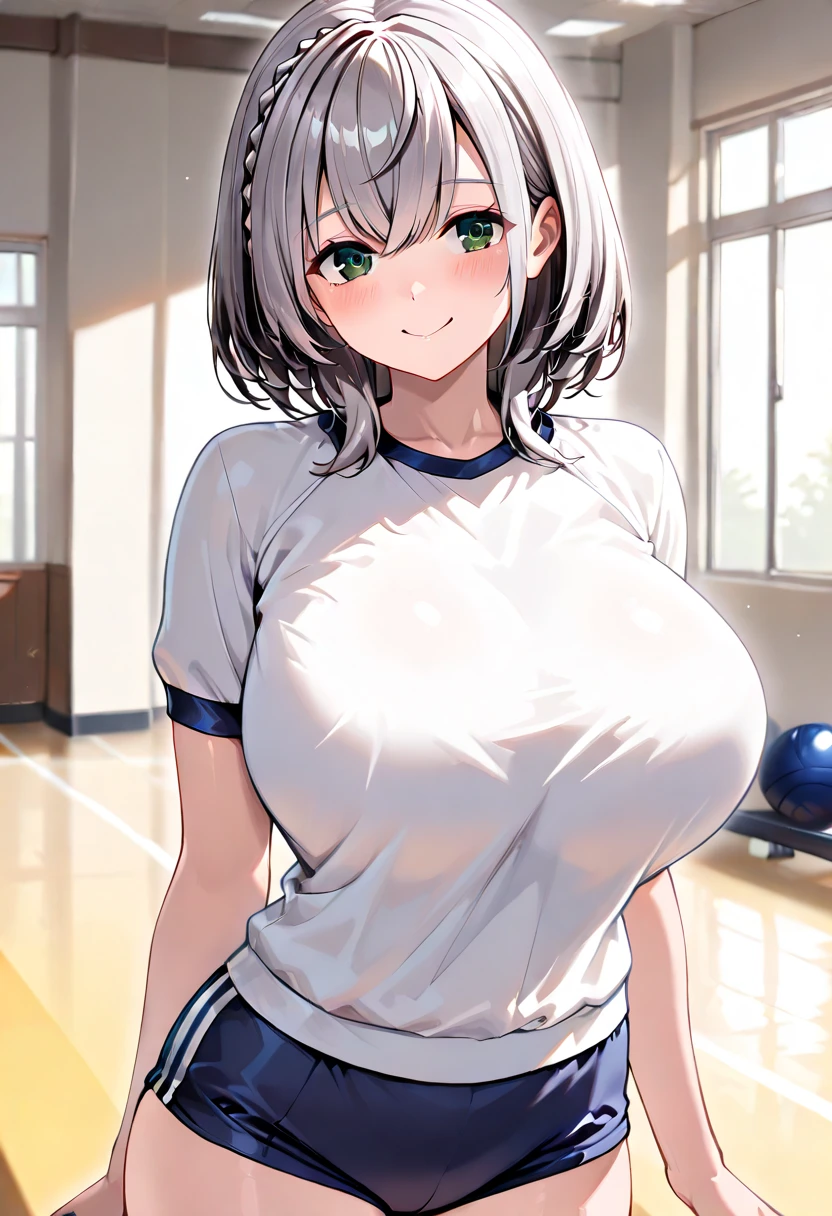 highest quality、High resolution、Detailed Background、(Beautiful face in every detail:1.4)、Anatomically correct、(Detailed facial expressions)、(Detailed eyes:1.2)、age beauty、(Highly detailed face:1.4)、(Huge breasts:1.3)、Cute hair colour、Bobcut、ponytail、attractive thick thighs、Accentuate your underboob、Healthy Beauty、Embarrassed look、Show your side、
(Three beautiful girls in gym clothes are looking at me coldly in the schoolyard.:1.5)、
(Crouching down, from a true-below angle:1.5)、Ultra-close-up of the real thing、
(close-up underwear From below), From below, (Underboob:1.3)