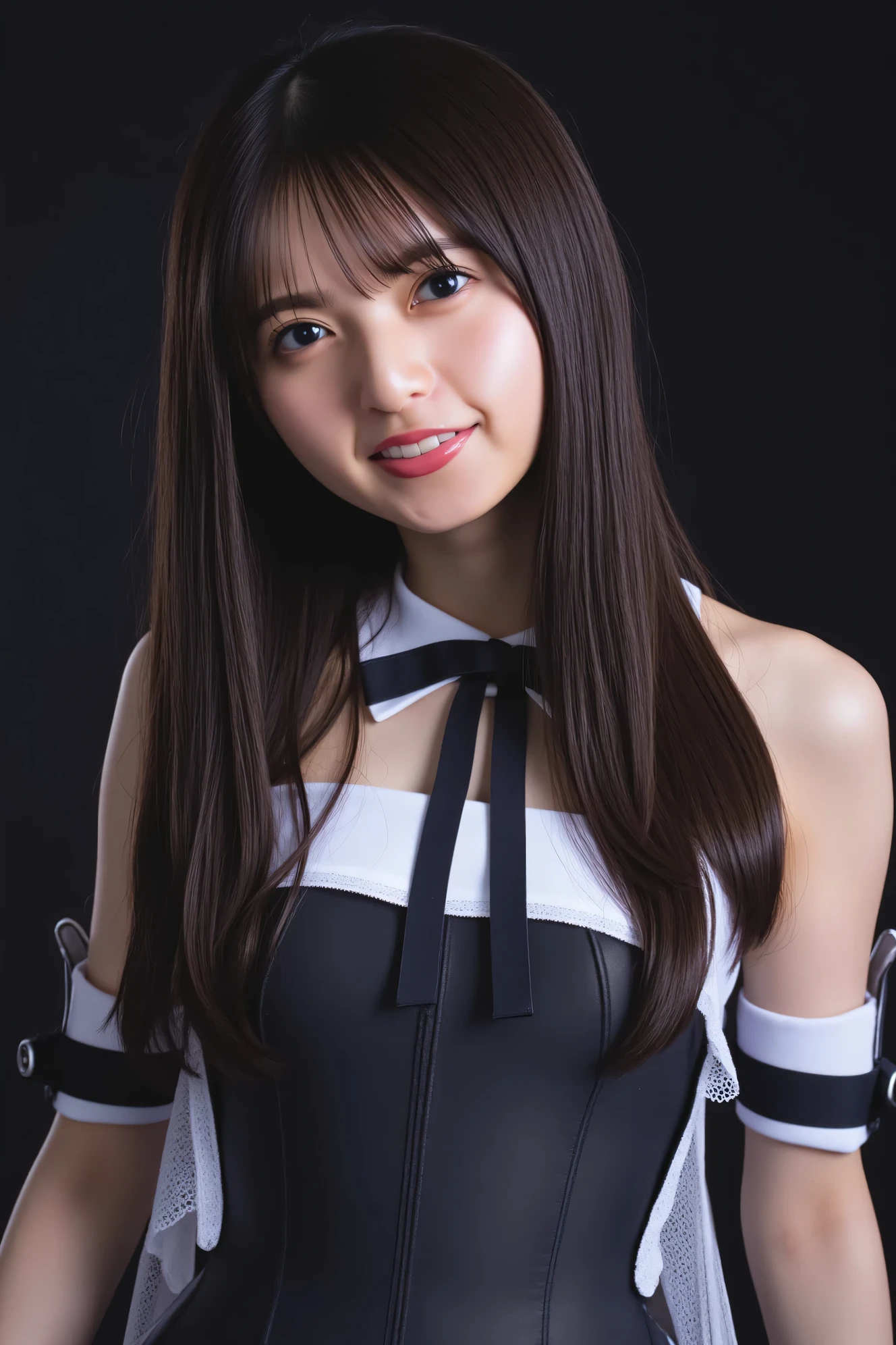 Japanese female, a lot of details, (underweight), 30 years old, detailed black hair, beautiful detailed hair, super fucking beautiful, delicate beautiful face, complex details beautiful and delicate eyes, perfect hands, (flat chest best quality:1.5), perfect and delicate limbs, detailed skin, best quality, ultra-detailed,(cheerful grin:1.5),
medium long shot, View from below, thick thighs, spread legs, sweatdrop, detailed long hair, puffy short sleeves, white skirt,