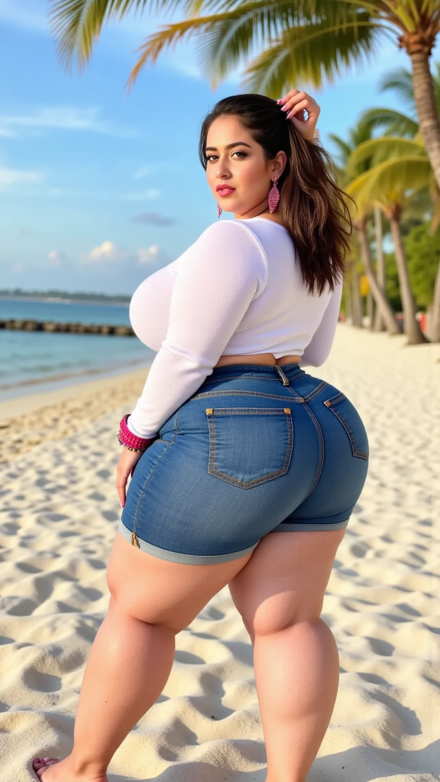 (best quality,4k,8k,highres,masterpiece:1.2),ultra-detailed,(realistic,photorealistic,photo-realistic:1.37),1girl,beautiful detailed eyes,beautiful detailed lips,extremely detailed eyes and face,longeyelashes,beautiful woman,outdoor portrait,wearing blue cloth bra,natural lighting,cinematic,tones,elegant,serene,calming