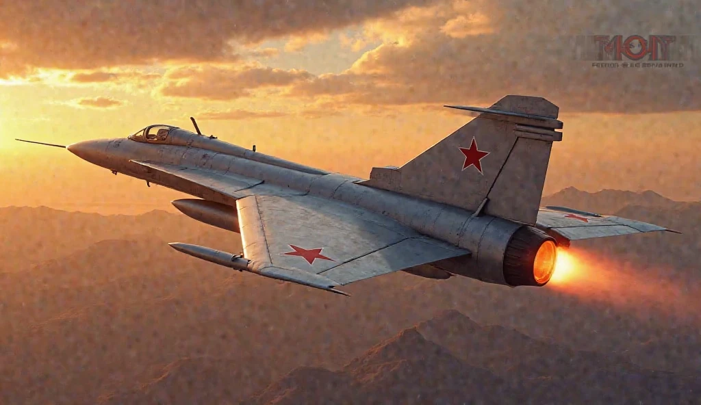 There is a fighter flying over a green field, with a red star on the side, southern Slavic features, fighters in flight, looking at the silhouette from afar, from below, planes, Soviet troops, fighters