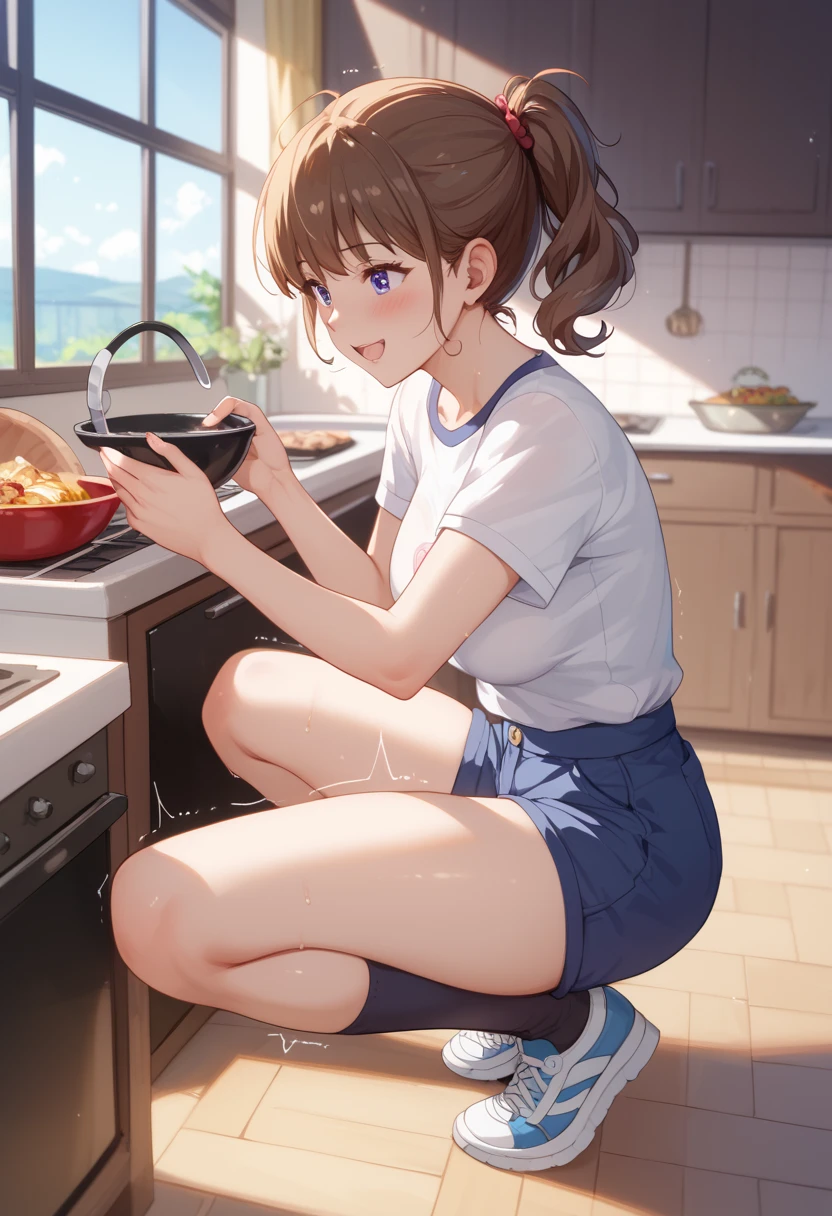 ◆ Morning - Wake up: My dropped the ball『Shame and throbbing increased』, 、 The throbbing did not subside, and my excitement continued. 。March 26, 2025 Diary、 I woke up grimacing at the throbbing. 。 - Work: cleaning(Floor wiping、 picking up)、cooking(Breakfast omelet、 right hand)、 heart rate jumps、I squatted with my arms crossed(Waist、thigh) windows、 I endured the throbbing, but my submissive pose left my insides uncovered. 。 ◆During the day, ( 's topic) - Orders: 『I didn't wear shorts』『◆Tonight
- 』『I picked it up with my left hand as instructed』 and ordered to 、 I started my day with a sense of shame and submission. 、With no panties。thighに空気が触れ、I was relieved that I wasn't noticed。
