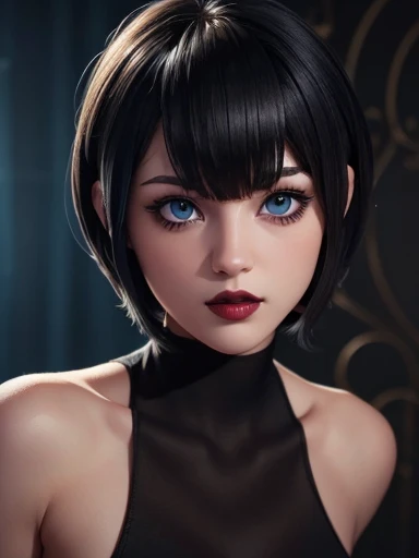{Obra maestra},{La mejor calidad},{1girl}, Lindo, asombroso, hermosos ojos detallados, ojos negros, pelo corto, cabello negro,Detalle fino,Profundidad de campo,CG extremadamente detallado,Texto original en, Fondo de pantalla extremadamente detallado,Parte superior del cuerpo, Mirando al espectador