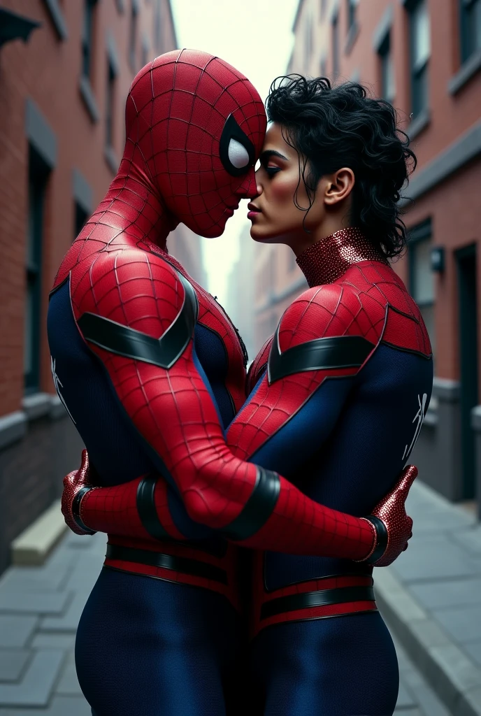 Spider man kiss ant man