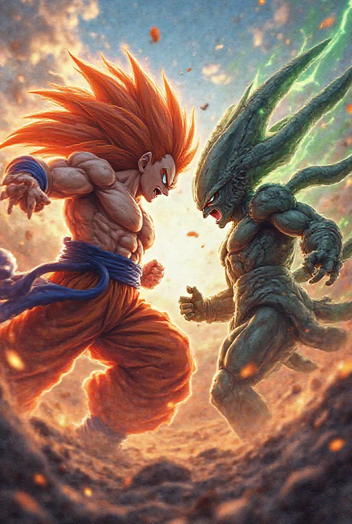 Wukong,Dragon Ball,redheadwear,Transformation,Super four,dark cloude,salama,