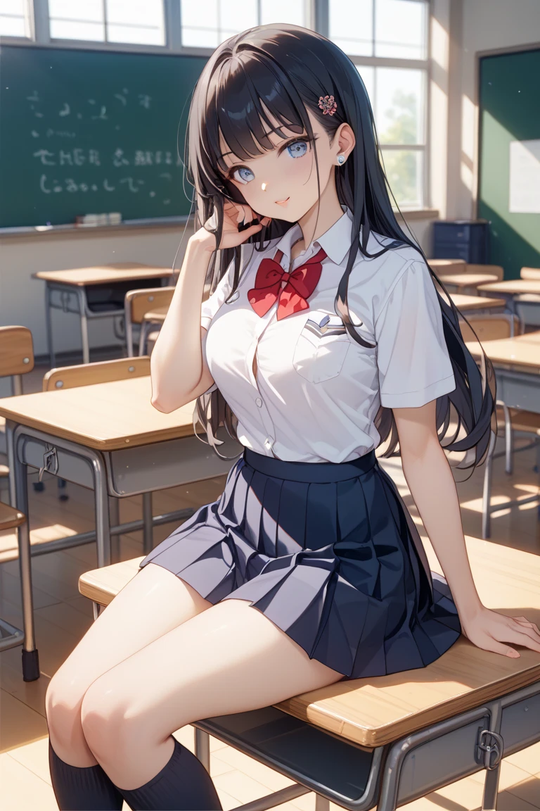 masterpiece, best quality, Beautiful girl ,school