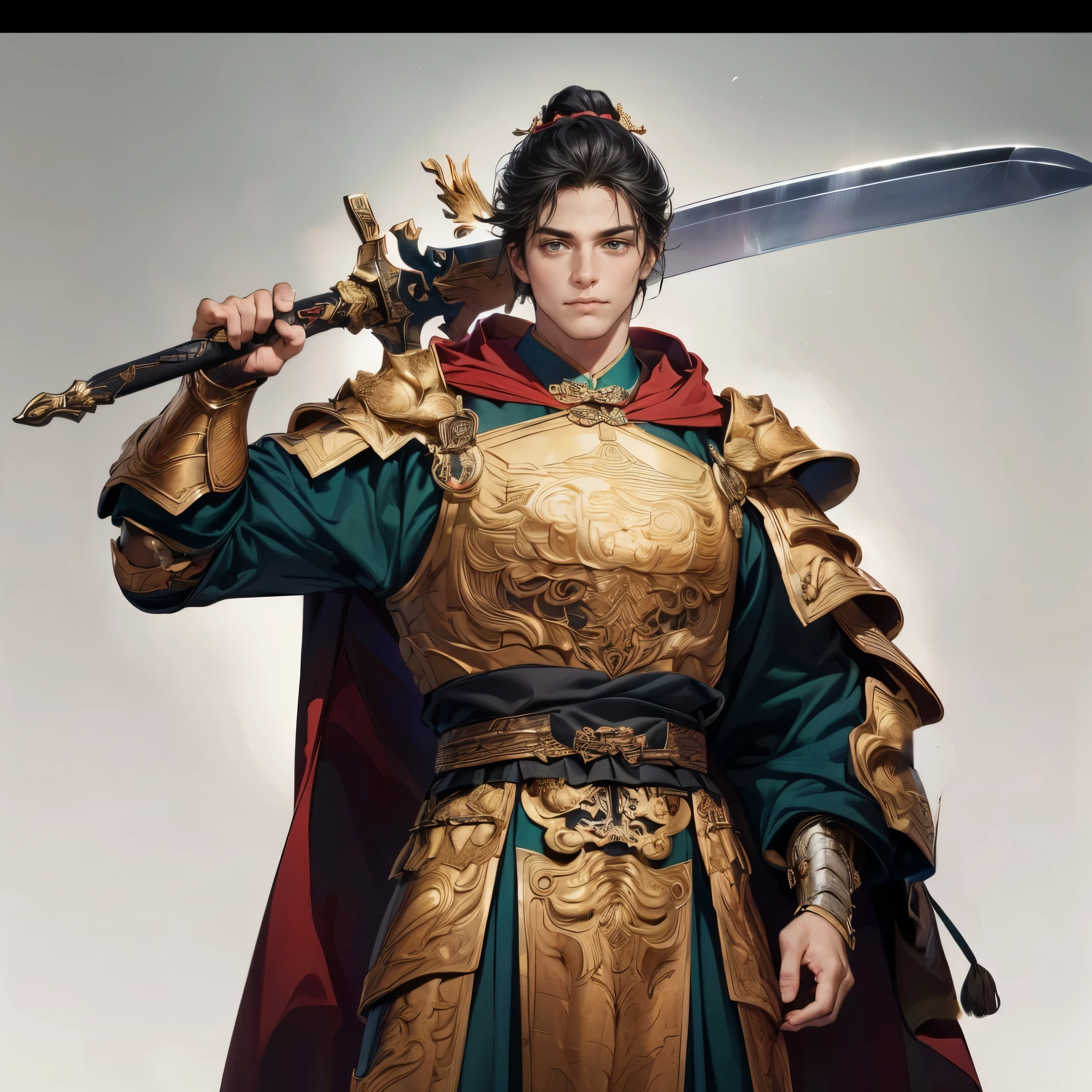 Fill with white、Blends in with the background、Clarify the border with the red cloak