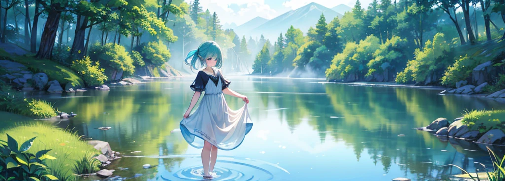 A young girl emerges from a mysterious lake. She has forgotten about her past and has no recollection of her memories. However, it seems that her orb might contain the answers she’s looking for…