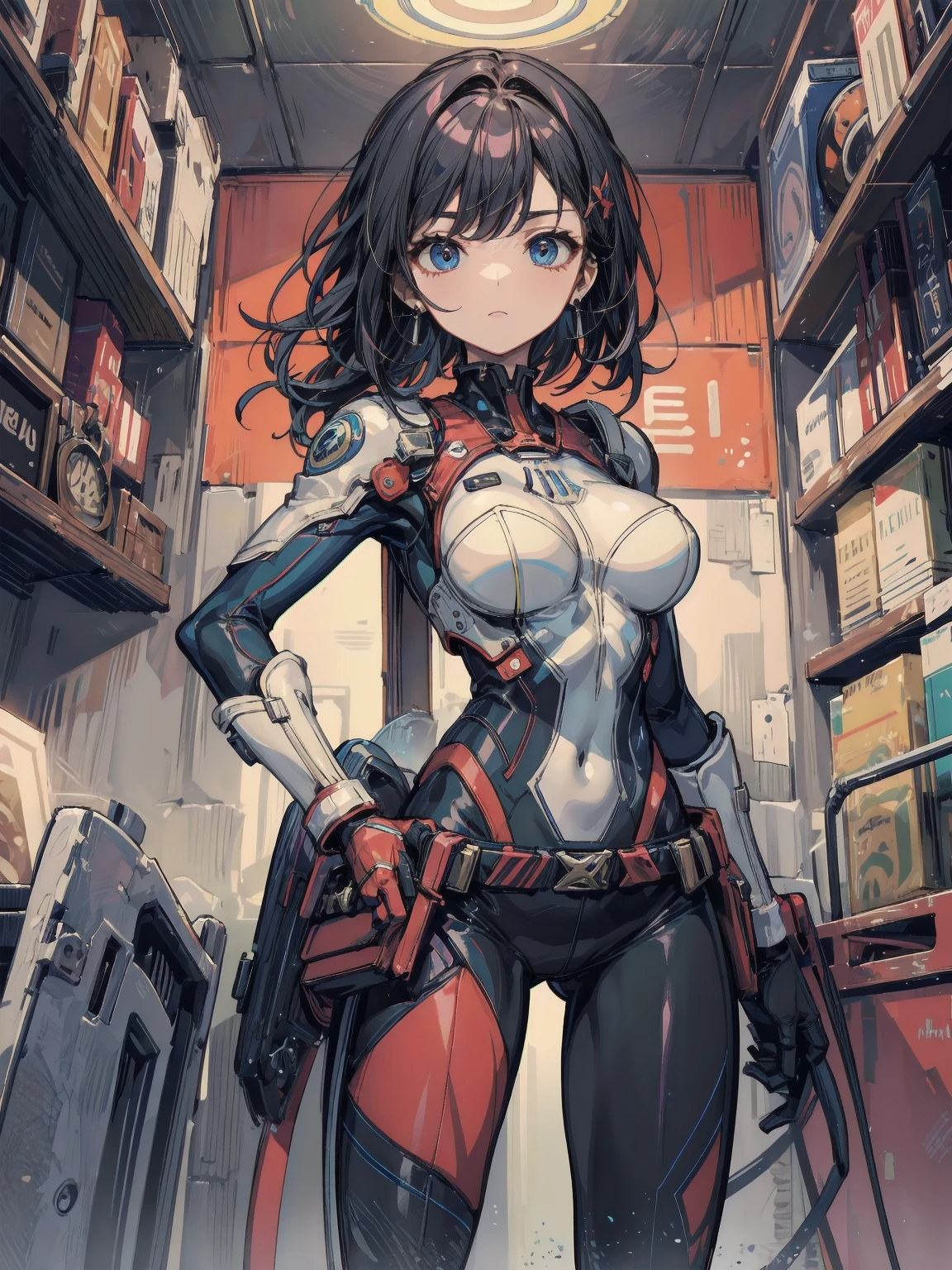 Female Abs Mecha Naked --auto
