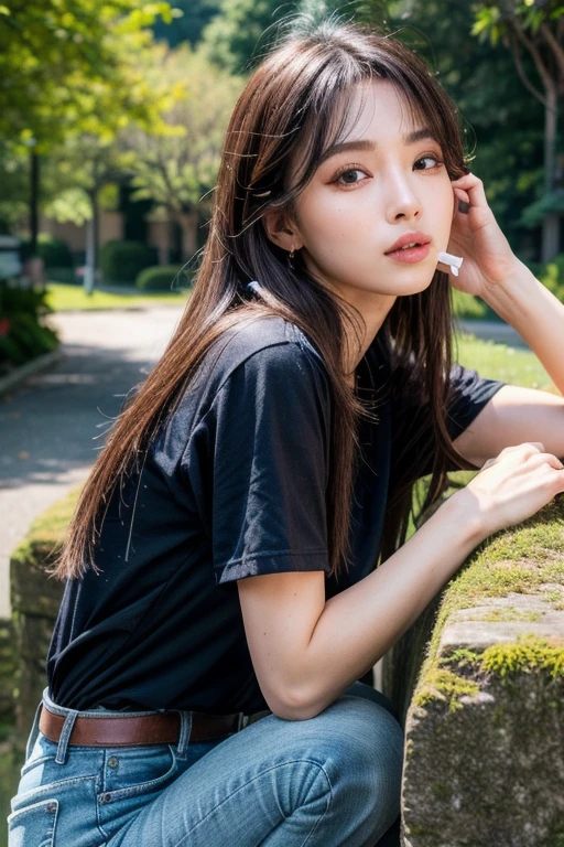 The girl