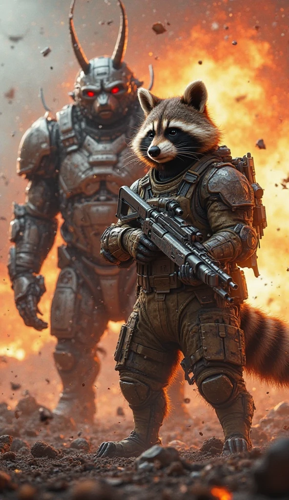 High detail, film, cinematic, realistic, masterpiece, male with(gun), (DOOM3), maned wolf, anthro, furry, maned wolf ears, detailed fur, solo, hell, mars, absurdres, best quality, HDR, high quality, high-definition, extremely detailed, 8k wallpaper, intricate details, 8K uhd, Full-HD, (by darkgem:0.7), (by shibashake:1.0), ((by darkvan:)), ((by oouna)), (by pino daeni:1.2)