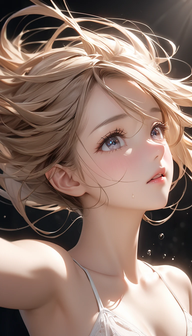 a beautiful anime girl in the middle of a vast desert, (best quality,4k,8k,highres,masterpiece:1.2),ultra-detailed,(realistic,photorealistic,photo-realistic:1.37),extremely detailed eyes and face,longeyelashes,desert landscape, dramatic lighting, dramatic shadows, warm color palette, sand dunes, cactus, blowing wind, mystical atmosphere
