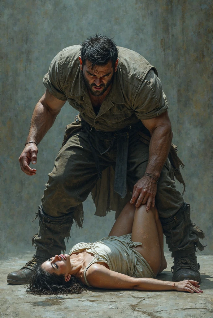 there is a man that is bending over on the ground, best scene, pinned down under a man's butt, fighting posture, dominant pose, aggressive pose, mma, armfold pose!,, kimura, medium closeup, favorite scene, ben askren, interesting angle, beginner, tight shot, hands shielding face, medium close-up shot, intense scene