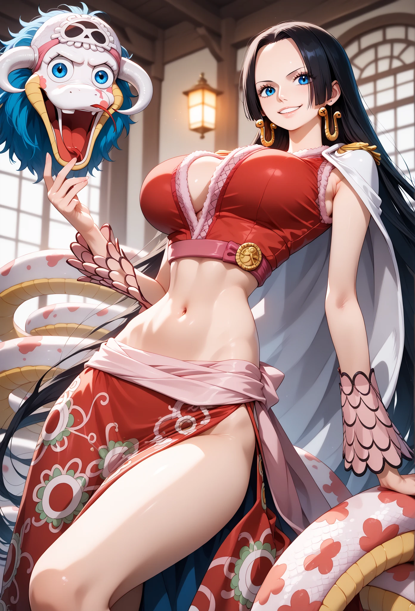 Boa Hancock, sexy, (nsfw:1.5)