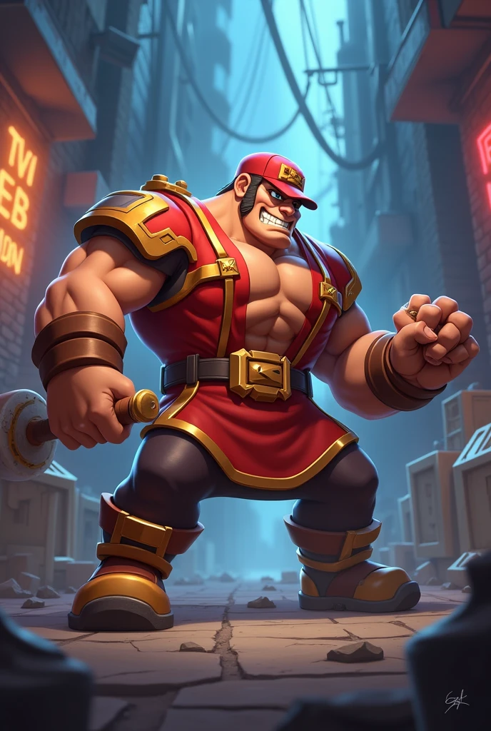 Crea a la Brawler Charlie de brawl stars 