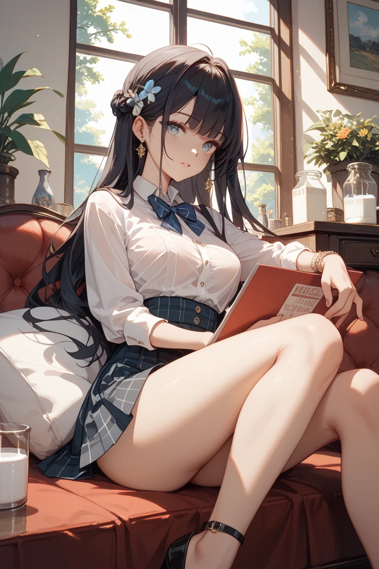 masterpiece、Highest quality、Super detailed、Perfect Human Anatomy、distinct、woman、Diagonally behind、
