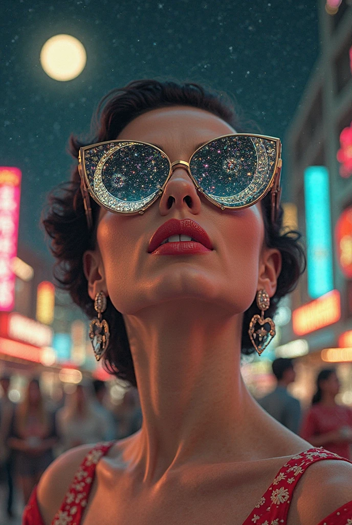 Female, Flat and vibrant colors, head to shoulder, swimwear design, with colorful hat and sunglasses, highly intricate details, sharp, clear focus eyes. Spotlight, luminism., cinematic, 4k, epic Steven Spielberg movie still, sharp focus, emitting diodes, smoke, artillery, sparks, racks, system unit, motherboard, by pascal blanche rutkowski repin artstation hyperrealism painting concept art of detailed character design matte painting, 4 k resolution blade runner
