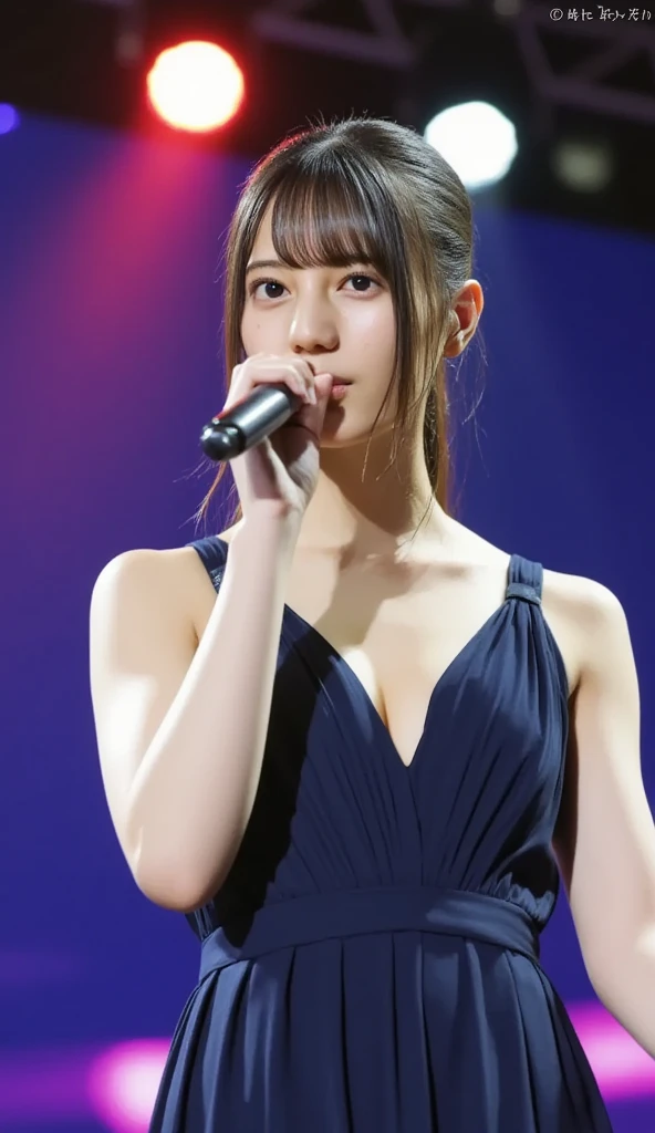masterpiece,best quality,higher, 1girl, beautiful face, face_focus,<lora:joshiana:1>, (announcer),(nsfw)