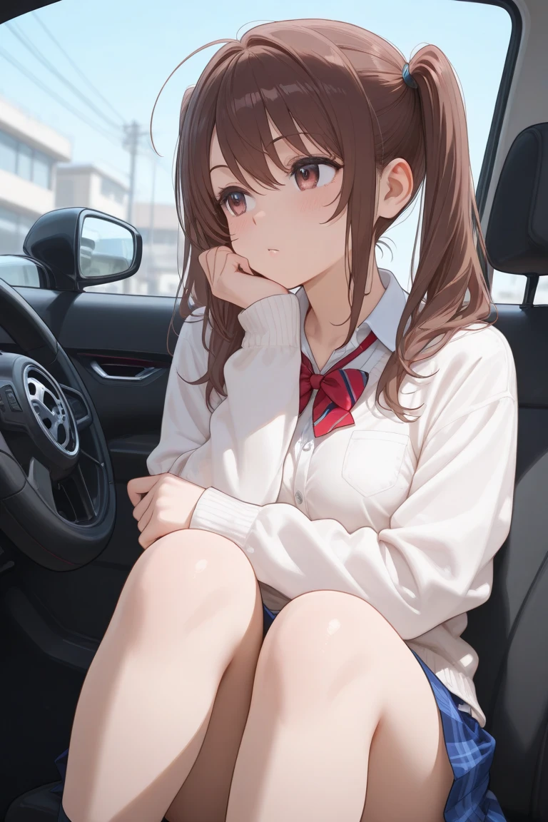 Having sex with a man in a car from behind, see penis, large and long penis, white water gushing, threesome, Turn around., 2 male 1 female, Embarrassedุ 18, severe, sleep, stepsister , Embarrassed, red face
