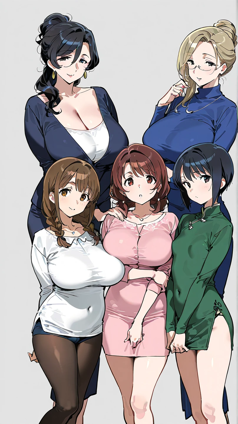 thicc ,full body, green t shirt,huge breast, brown hair, short hair, red eyes , 1 girl, see through cloth, (masterpice), perfect fingers, perfect face,(8k), detailed