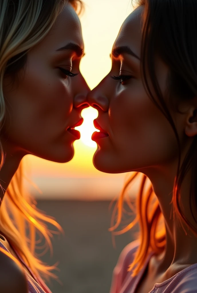 Vampyfangs1 , (RAW photo) , 2girls, cute, 20 years old, (detailed red eyes) , long blonde hair , kissing , ((((silver satin cape tied at the neck)))+++, (((naked:1.30)))+++ , photo, night time , realistic, best quality, hires, detailed face, detailed background, diffused lighting, depth of field, bokeh, dreamy, vintage, (film grain:0.7), (Yousuf Karsh:1.2), (Erwin Blumenfeld:1.4)