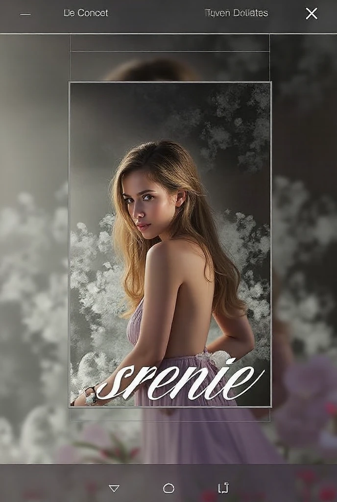 Plakat, Text, Deckel, ((Plakat-Cover)), ((Magazin-Cover)), Meisterwerk, Superlativ, dyed hair, Magazin-Cover, upper body, Rapunzel, topless, Bett, Exponierte Schultern, Haarnadeln, full entire body, auf dem Bett sitzen, ((Pony Kamm auf der rechten Seite))), Fenster, Sonnenlicht, (Symmetrische Augen) Magazin-Cover, upper body
