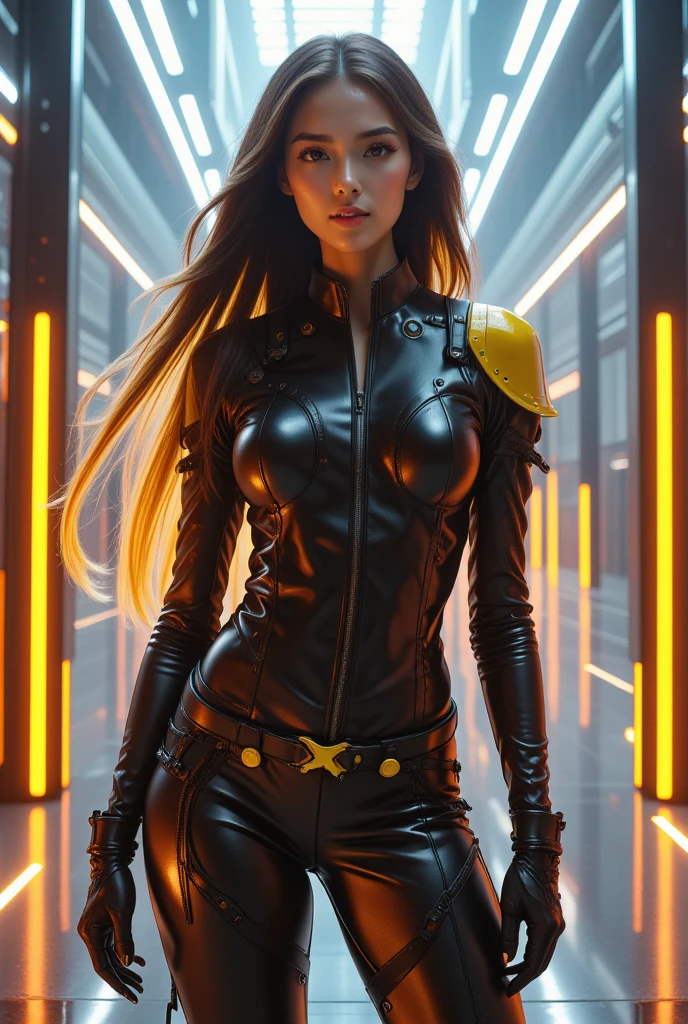 a glowing head made of glass and a glowing body made of glass, beautiful face, detail face, full body, long legs, big smile, good arms and hands, pink neon glow, amazing particles pulling out of the glass head and body, like droplets of glass floating, 8k highly detailed digital art, intricate artwork, octane render, mind-bending digital art, breathtaking digital art, 3d digital art, 8k hd wallpaper, volumetric lighting, highly reflective glass particles