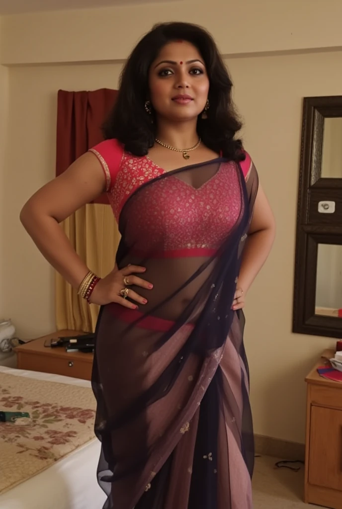  South Indian plus sized women, (cum Splash on her breasts and nipples, cum Splash on her gace, Splash of cum on her face, cum Splash on her blouse, cum Splash on her eys),