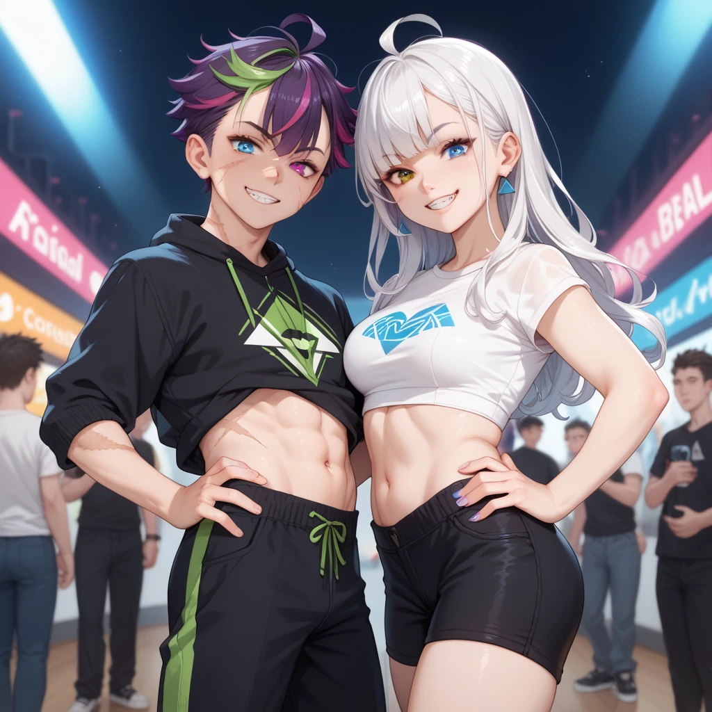 (((2 guy))),((extremely cute and beautiful boy)), watercolor, tom holland examines the buttocks of Justin Bieber,(((big ass))),((curly hair,short hair))),(((tanned skin,shiny skin,very shiny body,plastic shiny skin,exaggerated ,lit skin,wet legs))),detailed body,cute,slutty,seductive,erotic,(((NFV))), revealing clothes,((rave mini shorts,white loose tank top)),((wet clothes,complicated outfit,complicated clothes)), (dynamic pose:1.0),embarrassed, by the ocean at night, dark storm clouds and puddles, landscape:1.25, (extremely detailed CG unity 8k wallpaper),( ((bright colors))),(complex background),(masterpiece),(Best quality)