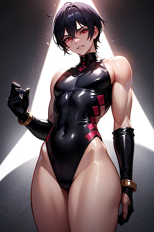 (((Annie Lennox))), (((colorful suit))), (scars), (((bandaged arms))), (((colorful clothes))) (( hood)), (((best quality: 1.4))), (Unbeatable masterpiece), (hyper HD),(CG 8k hyper-realistic), beautiful face, (((breasts big))), (((hyper feminine))), sexly girl, ((round face)), black tattoo,(ultra short red hair with white highlights)), ((( sculptural body ))), (((1 Kizi))), Kizi tatuada de 25 anos com perfect body,,Beautiful and well-groomed face, (round face), muscular body:1.2,solid color detailed jacket, (Head to thigh photos), Complex equipment, ,Tight clothes,With white stars and off-white stripes,,,,,Armor Metal Electronic Parts, Poison tattoos ) INFO, Kizi, (((standing alone))), , 24歳, sexy, pose de attitude, work of art, dancing, ((slight smile)), post-apocalypse, (((manga style))), bounty hunter, the way you want, perfect body, roupa moderna, advanced technology, white, yellow accent, black, red accent, fur collar jacket, sleeves with vertical striped pattern, background city, (( cowboy shot )). intricate visual, narrow waist, (((wide hips))), wide hips, fit thighs, (((thigh gap))), Thigh gap, background shows a futuristic airplane, open expression, expression happy