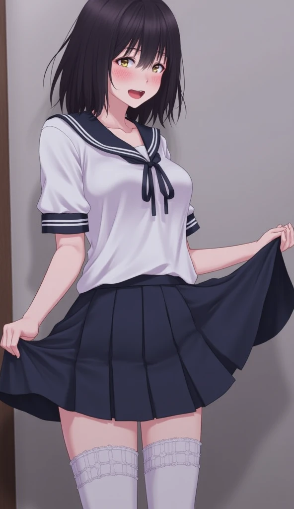 AI SCHOOL GIRL UP SKIRT PANTIES