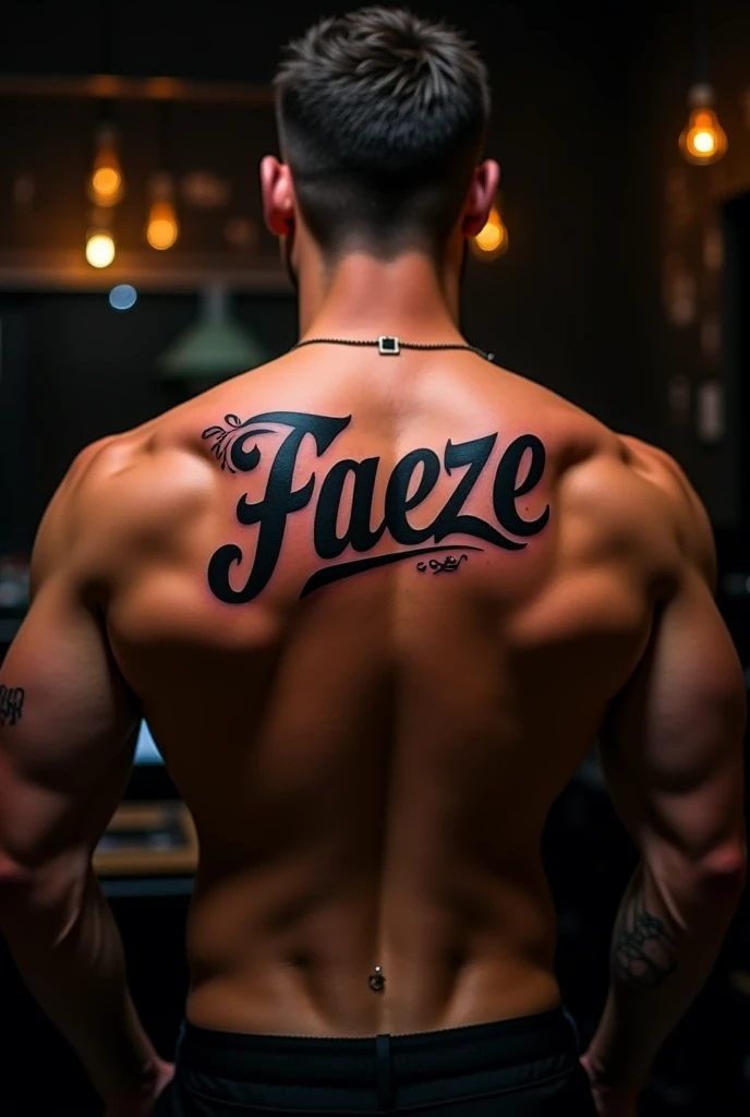 Arm tattoos with the word "Chai" For men
