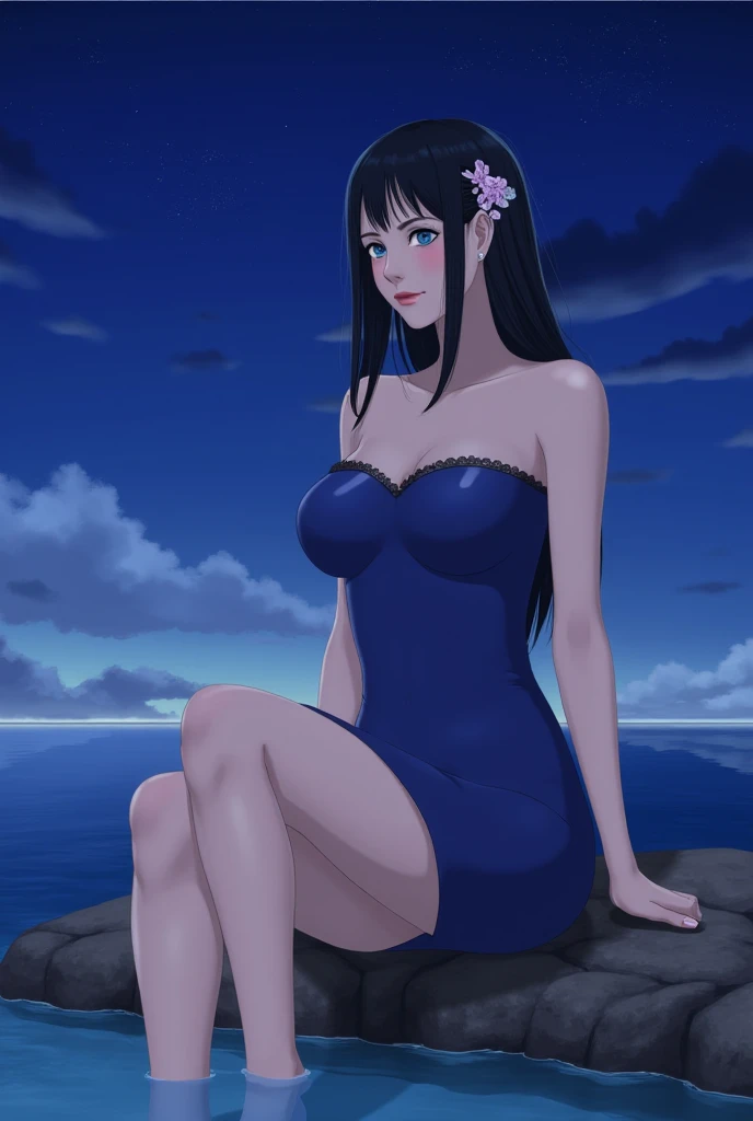 lobelia, 1girl, dress
