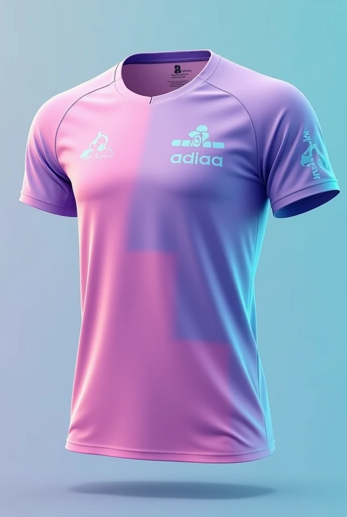 Use this shirt as a base, although, change black to purple