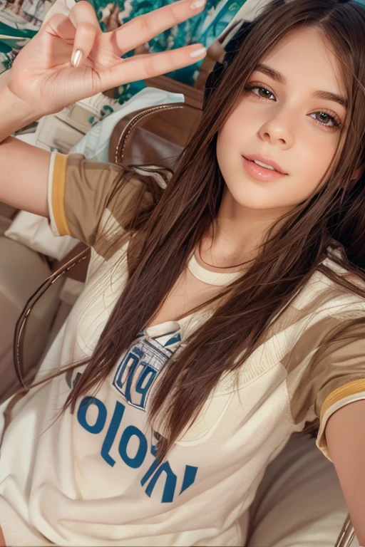 Mujer arafed con una camisa amarilla y un collar rojo., emma super, nicole de boer, sofya emelenko, anastasia ovchinnikova, anna nikonova, chica adolescente, Aleksandra Waliszewska, magdalena radziej, marta sirko, ewa juszkiewicz, yelena belova, Dasha Taran, Adolescente